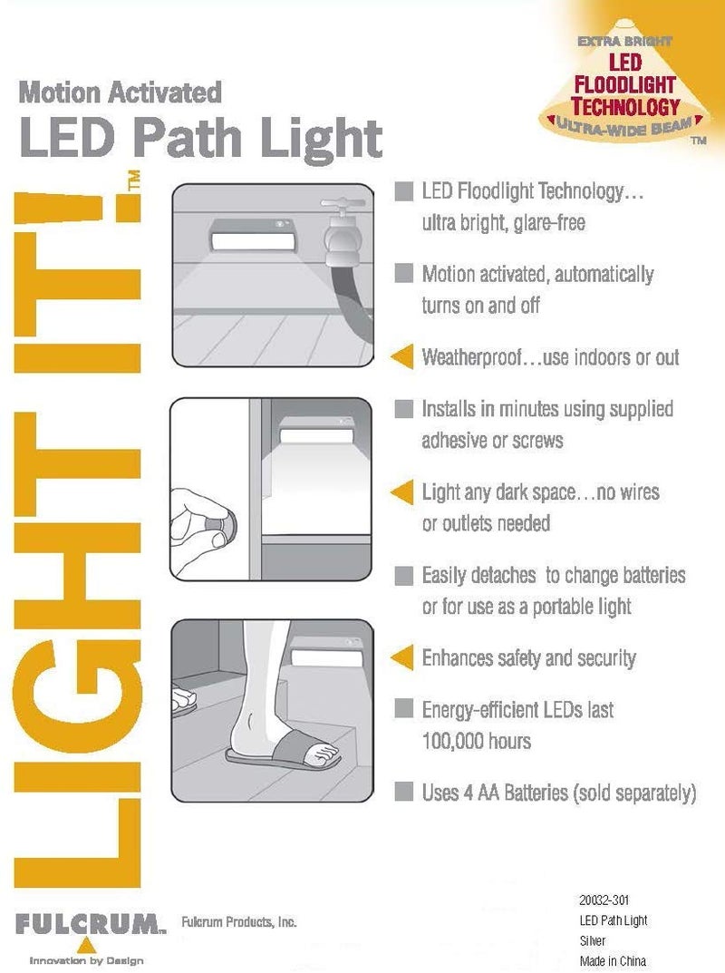 LIGHT IT! by Fulcrum, 20032-307 LED Path Light, Bronze, Single Pack - Image 3